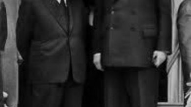 شارل دوجول ودافيد بن غوريون 13 جوان 1960