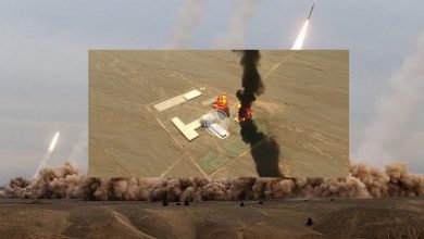 محاكاة استهداف مفاعل ديمونا النووي بصواريخ باليستية ايرانية